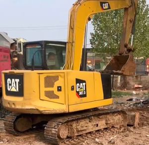 Excavatrice diesel hydraulique d'occasion originale de haute qualité Caterpillar 307.5 avec une forte capacité de travail Prix compétitif à vendre - Product Image 3