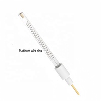 Électrode en platine Fil/feuille/anneau en platine Électrode auxiliaire Pt 99,99% Contre-électrode pour laboratoire