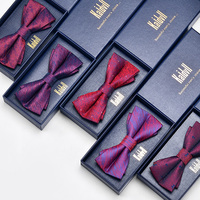 Produits tendance pour uniformes scolaires : Cravate papillon, pochette de costume, nœud papillon, coffret cadeau