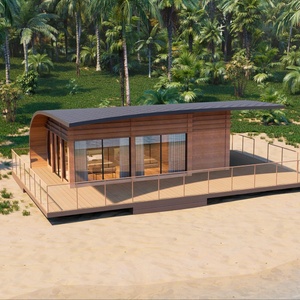 <strong>Beach</strong> Vacation <strong>House</strong> Ready Made 1 Bedroom Prefabricated <strong>House</strong> Prefab Modular Homes Container <strong>House</strong> Capsule - Product Image 2