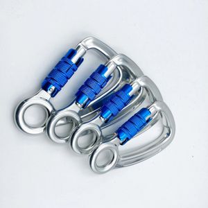 <span class=keywords><strong>Mousqueton</strong></span> en aluminium <span class=keywords><strong>à</strong></span> verrouillage automatique 23kN <span class=keywords><strong>avec</strong></span> <span class=keywords><strong>anse</strong></span> captive pour l'escalade - Product Image 2