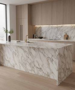 อิตาลีหินธรรมชาติกัลกัตตา Calacatta ทองแผ่นสำเร็จรูปเคาน์เตอร์หินอ่อนสำหรับโรงแรมวิลล่า - Product Image 6