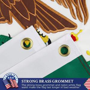 الحرير طباعة 90x150 سنتيمتر المكسيك العلم 3x5 قدم جميع البلدان الأعلام ، لافتات و عرض الاكسسوارات مشجعي كرة القدم لوازم - Product Image 5