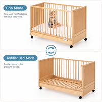 Lits d'enfants mobiles en bois pour la maternelle, mobilier et fournitures préscolaires en bois personnalisables pour salles de classe, garderies et crèches