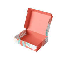 Boîte d'expédition d'emballage en papier cadeau tendance à la mode personnalisée pour vêtements boîte d'emballage en carton ondulé kraft
