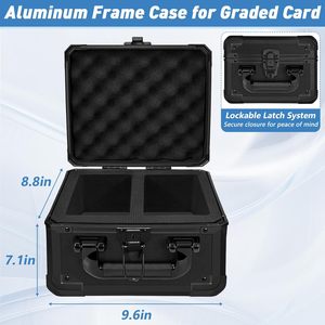 Scatola porta carte graduate, custodia per carte graduate PSA, custodia per carte sportive, custodia per carte collezionabili di baseball - Product Image 1