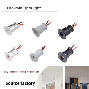 Mini projecteur encastré DC 12V/24V certifié CE en aluminium <span class=keywords><strong>LED</strong></span>, angle de faisceau 30-120°, température de couleur 3000K-6000K, IRC 80-89 <span class=keywords><strong>pour</strong></span> <span class=keywords><strong>cuisine</strong></span> et cave à vin - Product Image 3
