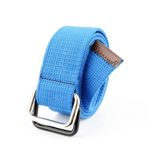 Mode Double D Anneau <span class=keywords><strong>Boucle</strong></span> Hommes Femmes Étudiant Sangle Toile <span class=keywords><strong>Ceinture</strong></span> <span class=keywords><strong>Sans</strong></span> Trous - Product Image 2