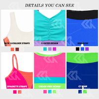 Vêtements de danse sur mesure OEM, doux, à séchage rapide, vert et bleu, pour l'entraînement en studio de danse