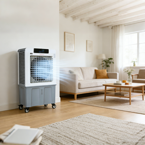 Nuevo Diseño 2026: Enfriador de Aire por Agua Ajustable de 60L, Tipo Torre, 35dB Bajo Ruido, Control por APP para Dormitorio, Oficina, Uso Interior, 220V - Product Image 1