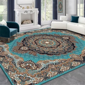 Tappeto Nordico Vintage Stampato Effetto Lavato - Durevole e Facile da Pulire Tappeto di Grandi Dimensioni, Copre Completamente il Soggiorno. - Product Image 2