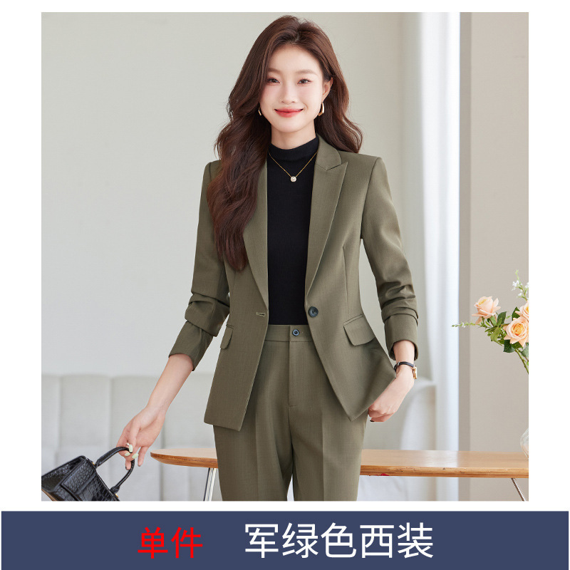 KL8631 Military Green Suit [Single Piece]