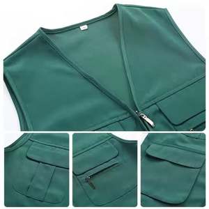 <span class=keywords><strong>Chaleco</strong></span> Multibolsillos Personalizado con Logotipo, <span class=keywords><strong>Chaleco</strong></span> de Pescador para Pesca, Senderismo, Periodismo, Fotografía, Camping, Safari - Product Image 3