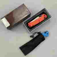 BM Taggedout nouveauté 3.5 pouces en acier inoxydable couteau pliant pratique couteau de pêche en plein air lame tranchante OEM personnalisable