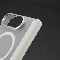 Étui magnétique JOYPORODO B352 pour téléphone, coque arrière mate effet PC, compatible avec la recharge sans fil pour iPhone Duo et la série Samsung