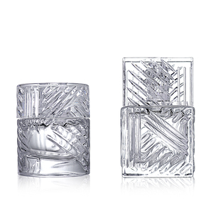 Cao cấp mỹ phẩm rỗng 50ml 100ml tròn và vuông rõ ràng chai nước hoa thủy tinh với nắp thủy tinh - Product Image 1