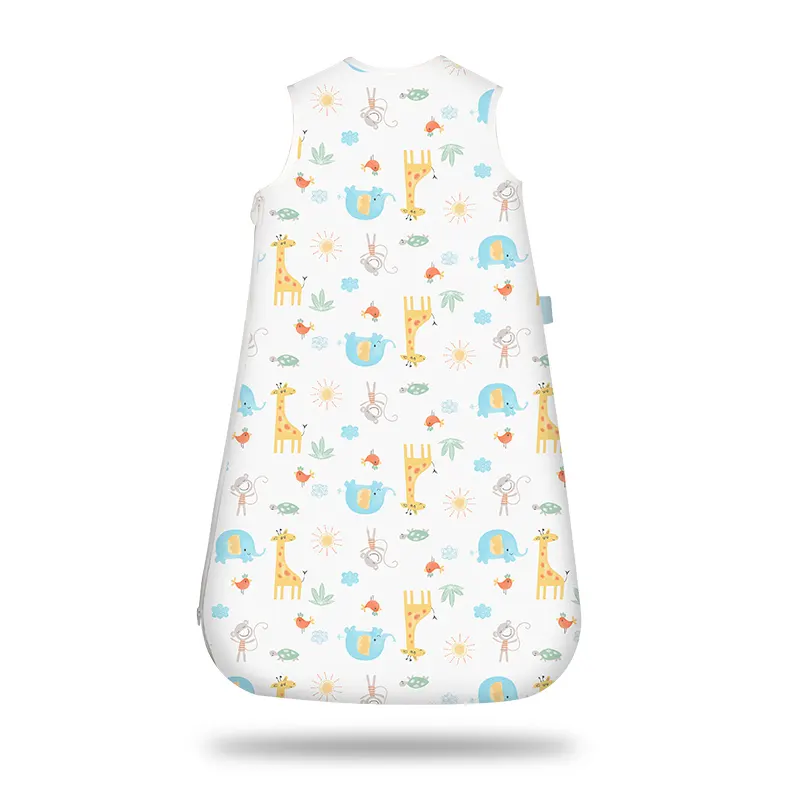 Promotional Products Sleeveless 1 TOG Wearable Blanket Summer 100% Cotton Baby Sleeping Bags