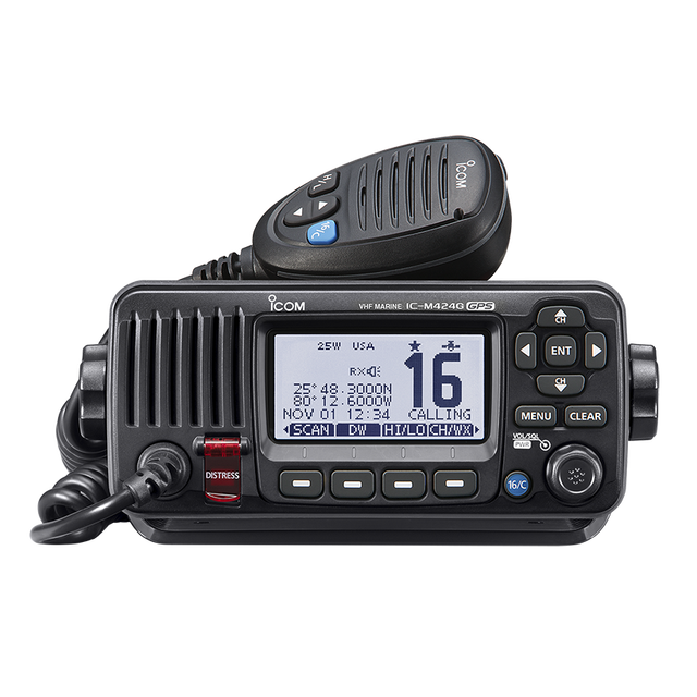 For Icom IC-M424G Navigation Radio IPX7-Rated Walkie Talkie with Marine Communication Capabilities