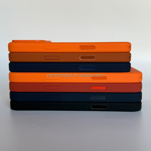 Ốp lưng điện thoại di động silicon cao cấp bán buôn năm <span class=keywords><strong>2025</strong></span>, chống sốc, có nam châm, dành cho iPhone 17 16 15 14 13 Pro Max XR - Product Image 4