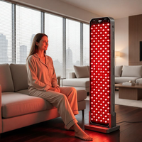 Panneau de luminothérapie rouge 660/850nm, vente flash, commande vocale, pour usage domestique et professionnel