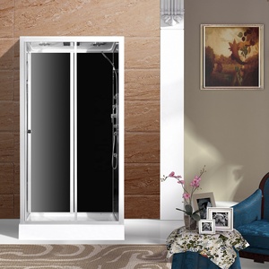 Melbourne Matt Bạc nhôm đẹp riêng biệt phòng tắm cabin với máy bay phản lực massage - Product Image 4