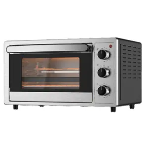 Horno eléctrico duradero, uso bajo precio, 60 minutos, con timbre, 1500W, 26L