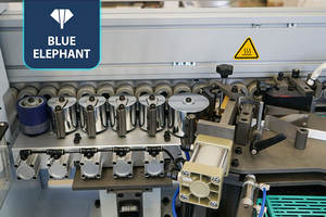 Máquina de Enchapado de Cantos Automática de PVC para Muebles de Madera, Enchapadora de Cantos Rectos con Borde Pre-fresado para Producción de Madera Contrachapada - Product Image 3