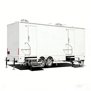 WC Trailer VIP Mobile <b>Toilet</b> <b>Portable</b> Outdoor Public <b>Toilet</b> for Apartment & Office Building Use Eco-Friendly Durable - Product Image 1
