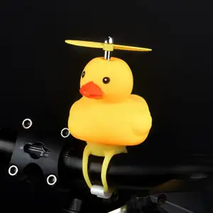 Istaride Suitable For Children Toddlers Children Adult Sports Outdoor Cute Yellow Duck Children's Rubber Bicycle Bell