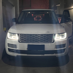 Para Land <span class=keywords><strong>Rover</strong></span> para <span class=keywords><strong>Range</strong></span> <span class=keywords><strong>Rover</strong></span> Executive Sport 2013-2022 Dynamic 4 proyector lente LED Auto faros montaje actualización 100W Acce - Product Image 3