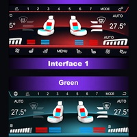 Lecteur multimédia de voiture Climatiseur Climate Board Digital AC Control Panel pour BMW Série 5 F10 F11 5GT F07 F18 M5 2009-2018