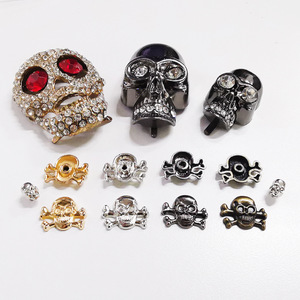 Wyse ma sọ đinh tán nhanh chóng trang trí Stud Punk Nút đinh tán kim loại hợp kim kẽm tùy chỉnh mạ nickel-miễn phí, chì miễn phí - Product Image 3