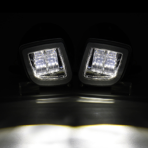 Luz Antiniebla LED con Halo Blanco y Señal de Giro Ámbar para <span class=keywords><strong>Honda</strong></span> Goldwing GL1800 2012-2017, para Motocicleta Gold Wing GL 1800 F6B Valkyrie - Product Image 4