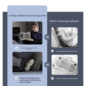 Almohada de Masaje Eléctrica Infrarroja Transfronteriza para Fisioterapia, Cojín de Masaje Inteligente de Cuerpo Completo con Compresión Caliente para Coche y Hogar - Product Image 2