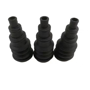 Protecteur de bobine en silicone 652, gaine isolante en caoutchouc pour fils électriques, faisceau de câbles, joint d'étanchéité anti-poussière, sur mesure - Product Image 1