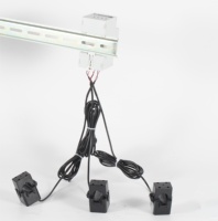 Medidor de Energía Trifásico Acrel ADL400N-CT CE con Montaje en Riel DIN, Comunicación RS485, Pantalla LCD y CT