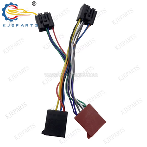 Adaptador de <span class=keywords><strong>14</strong></span> pines a 8 pines ISO, Conector para Altavoz de Auto, Arnés de Cableado, Enchufe de Radio, Cable de Alimentación para Estéreo de Auto - Product Image 6