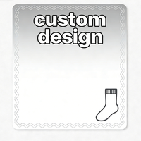 Carte d'en-tête et carte de support pour chaussettes personnalisées en gros - Emballage papier personnalisé avec logo sur mesure pour chaussettes