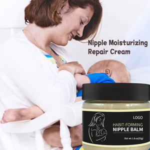 Baume de mamelon biologique 100% naturel, marque privée, soins de sécurité, apaise les douleurs craquelées, beurre de mamelon d'allaitement biologique pour femmes - Product Image 2