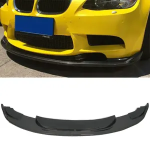 Limpador frontal, lábio frontal e dianteiro e90 m3 e90 m3 fibra de carbono para bmw 3 séries e90 2009-2013