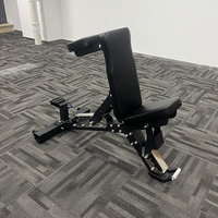 Banc de musculation commercial multifonctionnel pliable pour salle de sport, banc de musculation réglable