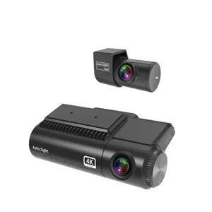Độ nét cao Auto Sight 4k DVR Dash Cam động cơ Blackbox STARVIS 2 xe ghi âm bfr256 kép tiên tiến tầm nhìn ban đêm xe