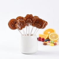 Sucettes en gros à la pâte de poire et de loquat, saveur fruitée, bonbons naturels à base de plantes pour la gorge, marque privée OEM disponible