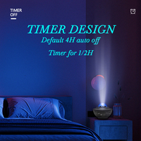 Lampe romantique USB LED nébuleuse ciel étoilé projecteur à distance merveilleuse musique son activé veilleuse pour chambre de bébé entrée 5V