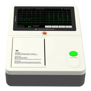 Monitor de electrocardiógrafo Digital portátil de 7 pulgadas de alta calidad N6 1 3 6 máquina de <span class=keywords><strong>Ecg</strong></span> de 12 canales para Hospital y clínica - Product Image 3