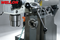 Machine de perçage et de fraisage universelle WELLON ZX7550CW, multifonctionnelle, de moyenne capacité, avec tête de fraisage pivotante à 180°