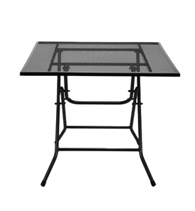 Table de <span class=keywords><strong>bistrot</strong></span> en fer à mailles pour jardin extérieur - Product Image 1