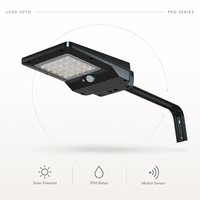 Farola Solar de 4W para Montaje en Poste, IP65 Impermeable, Alto Brillo, para Iluminación de Áreas Pequeñas