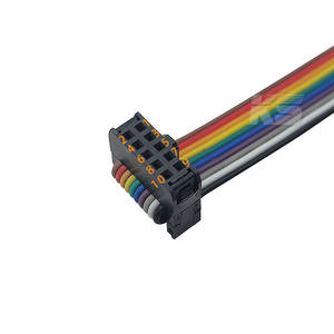 ขั้วต่อ IDC ตัวเมียขนาด 2.54 มม. สายแบนแบบเรนโบว์ สายริบบิ้นแบบแบน - Product Image 3