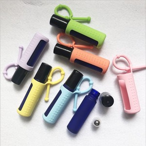 Silicone Lăn Chai Chủ Tay Áo Tinh Dầu Mang Trường Hợp Du Lịch Bảo Vệ Bìa Cho 5Ml 10Ml 15Ml Chai Dầu - Product Image 2